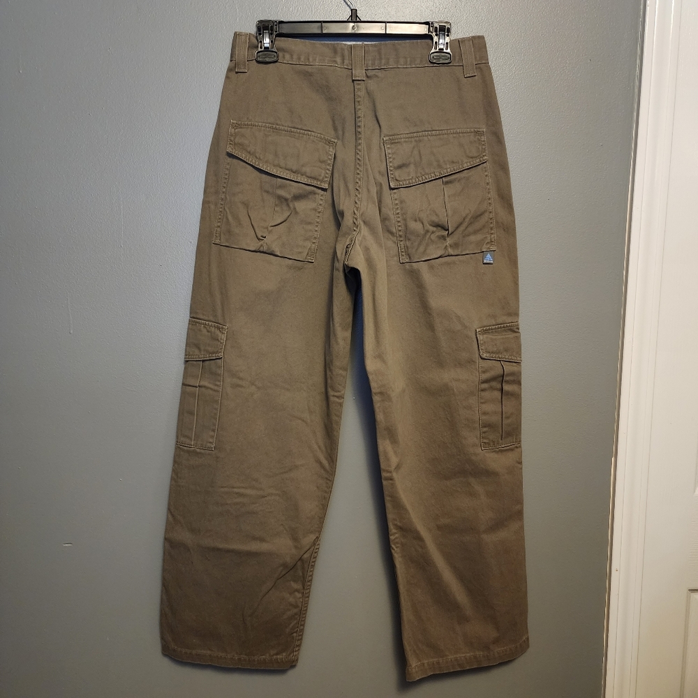 VTG 90's Levi's Silvertab tan cargo pants size 31x30 - Picture 3 of 12